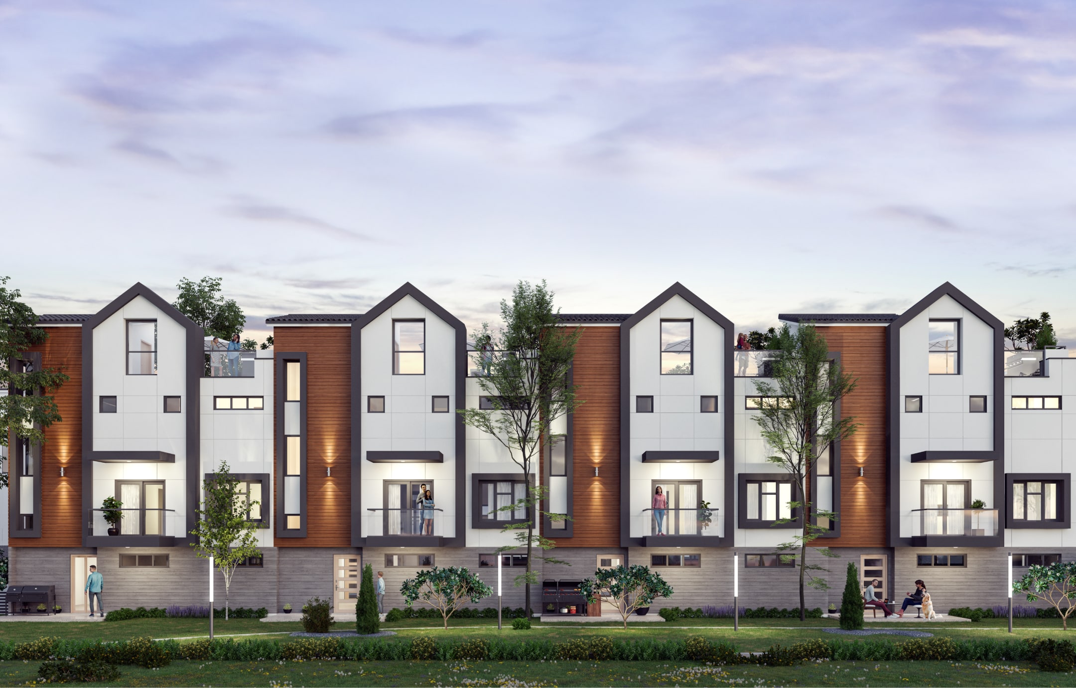 Finestra Townhomes, Surrey